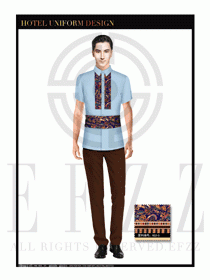 SPA會所服務(wù)生制服設(shè)計圖507