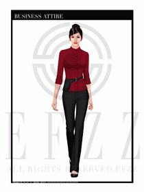 SPA會所服務生制服設計圖521