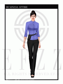 SPA會(huì)所服務(wù)生制服設(shè)計(jì)圖523