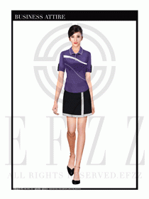 SPA會所服務生制服設計圖529