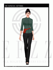 SPA會(huì)所服務(wù)生制服設(shè)計(jì)圖522