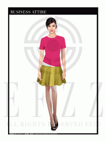 SPA會所服務生制服設計圖527