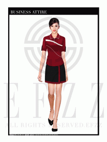 SPA會所服務生制服設計圖528