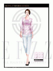 按摩技師美容師工作制服1261