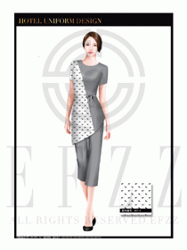 按摩技師美容師工作制服1265