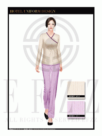 按摩技師美容師工作制服1291