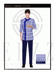 按摩技師美容師工作制服1298