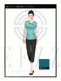 按摩技師美容師工作制服1316