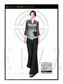 酒店民族特色制服設(shè)計(jì)圖121