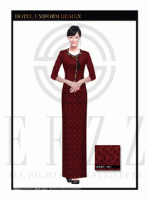 酒店民族特色制服設計圖133