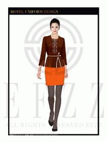 酒店民族特色制服設計圖152