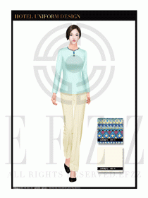 酒店客房服務(wù)員制服設(shè)計(jì)圖523