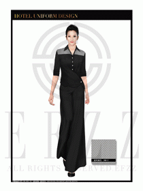酒店制服西餐咨客服裝設計圖502