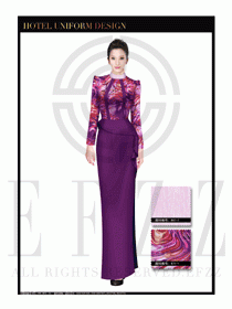 酒店制服西餐咨客服裝設(shè)計(jì)圖515