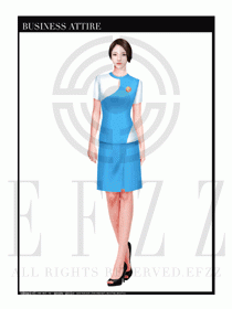 時(shí)尚促銷服務(wù)員服裝設(shè)計(jì)圖925