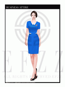 時尚促銷服務(wù)員服裝設(shè)計圖931