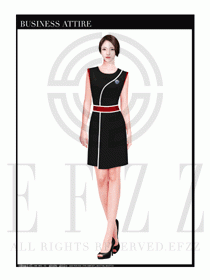 時(shí)尚促銷服務(wù)員服裝設(shè)計(jì)圖971