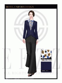 酒店制服西餐咨客服裝設計圖524