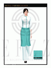 餐飲西餐服務(wù)員制服設(shè)計圖1139