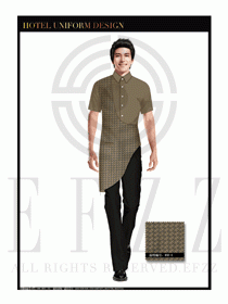餐飲西餐服務(wù)員制服設(shè)計圖1144