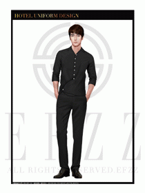 餐飲西餐服務員制服設計圖1148