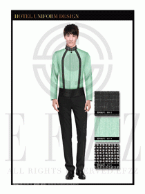 餐飲西餐服務員制服設計圖1165