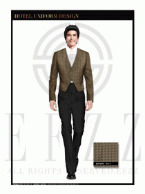 餐飲西餐服務(wù)員制服設(shè)計圖1178