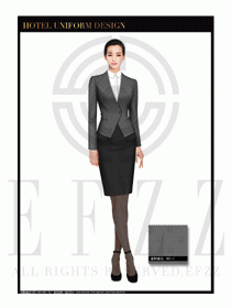 餐飲西餐服務(wù)員制服設(shè)計(jì)圖1182