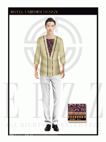 酒店總臺(tái)大堂服務(wù)員制服設(shè)計(jì)圖897