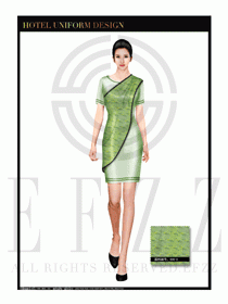 酒店總臺大堂服務員制服設計圖910