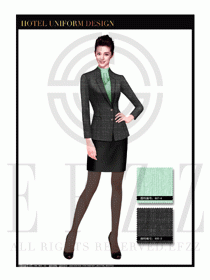 酒店總臺大堂服務(wù)員制服設(shè)計圖923