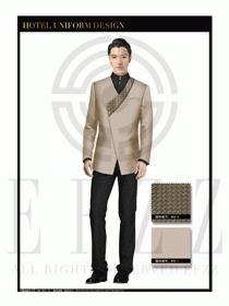 酒店總臺大堂服務員制服設計圖938