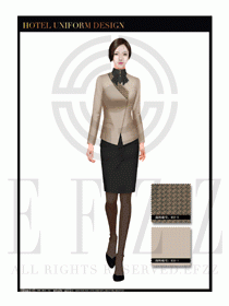 酒店總臺大堂服務員制服設計圖937