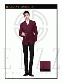 酒店總臺大堂服務員制服設計圖942