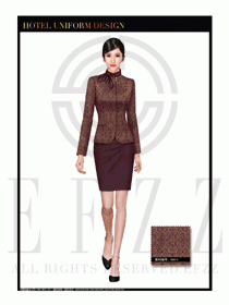 酒店總臺大堂服務員制服設計圖949