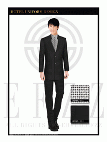 酒店總臺(tái)大堂服務(wù)員制服設(shè)計(jì)圖953
