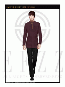 酒店總臺大堂服務員制服設(shè)計圖956