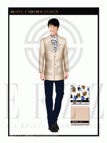 酒店總臺大堂服務(wù)員制服設(shè)計(jì)圖952