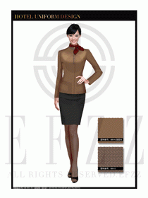 酒店總臺大堂服務員制服設計圖961