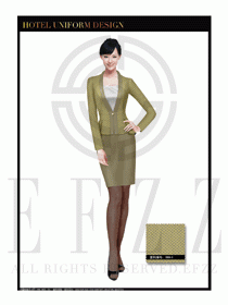酒店總臺大堂服務員制服設計圖970