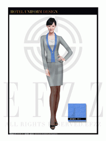 酒店總臺(tái)大堂服務(wù)員制服設(shè)計(jì)圖969