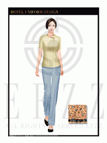 酒店保潔PA員工制服設計圖203