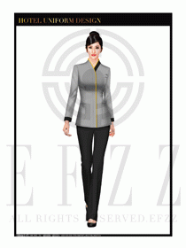 酒店保潔PA員工制服設計圖214