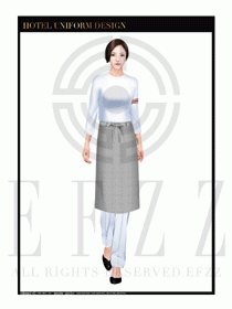 廚師服裝設計圖386