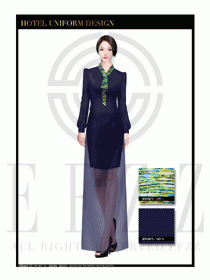 水療SPA會所咨客迎賓制服405