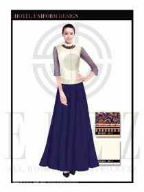 水療SPA會所咨客迎賓制服412