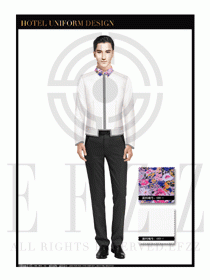 大堂總臺收銀接待員工制服286