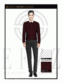 大堂總臺收銀接待員工制服287