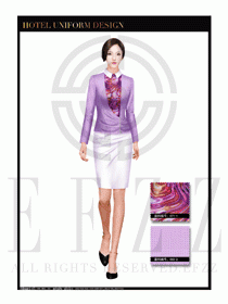 大堂總臺收銀接待員工制服291