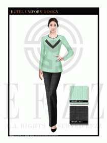 大堂總臺收銀接待員工制服321